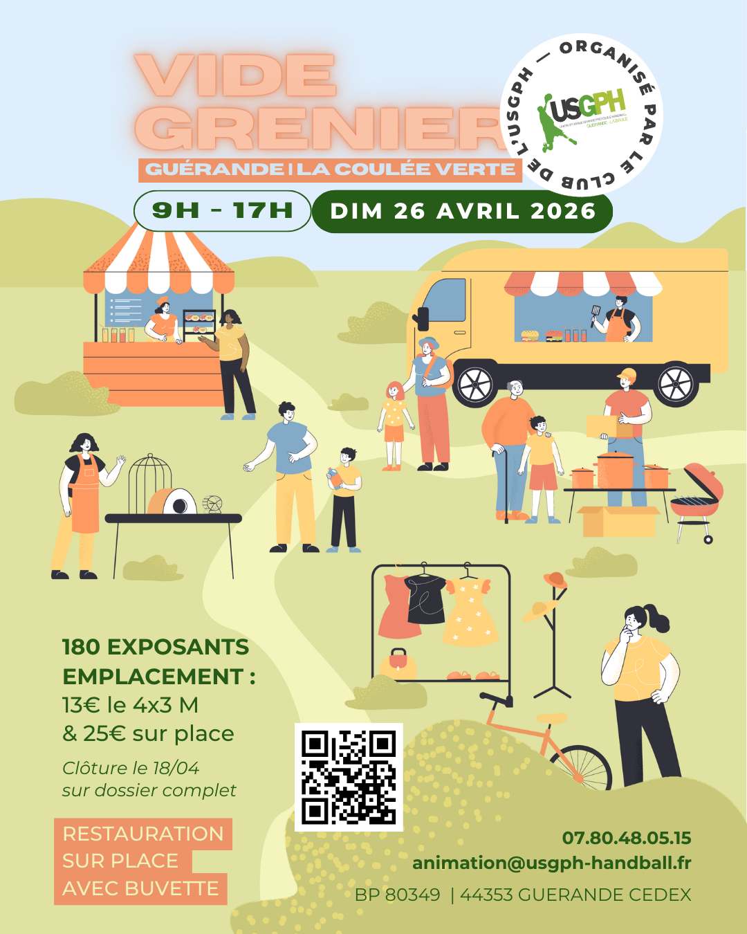 USGPH - VIDE GRENIER — 26 AVRIL 2026